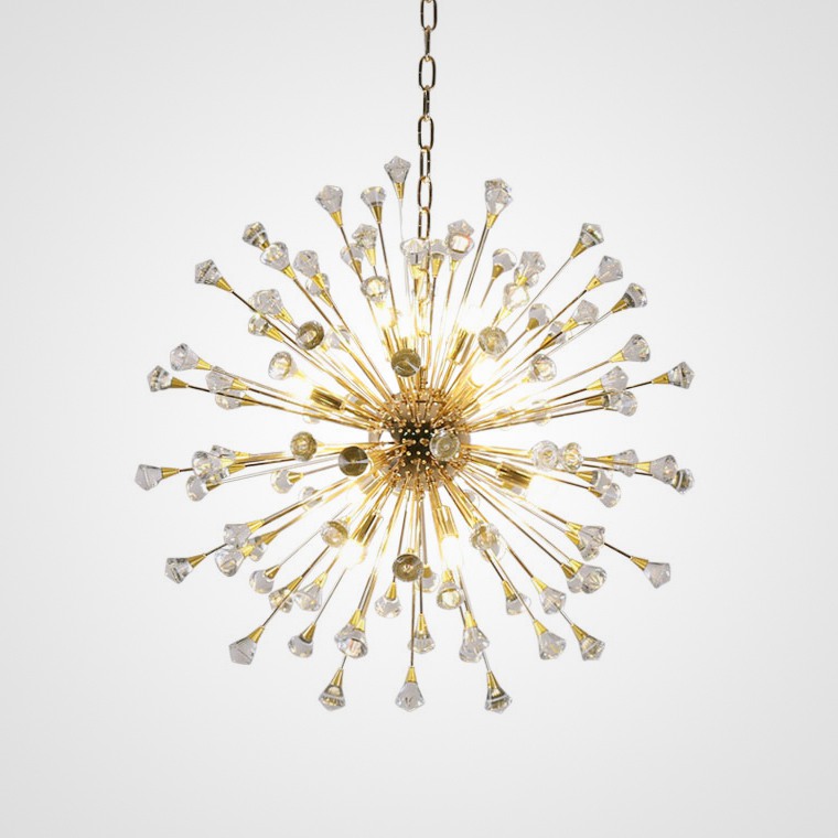 Подвесная люстра SPARKS Золото by ImperiumLoft