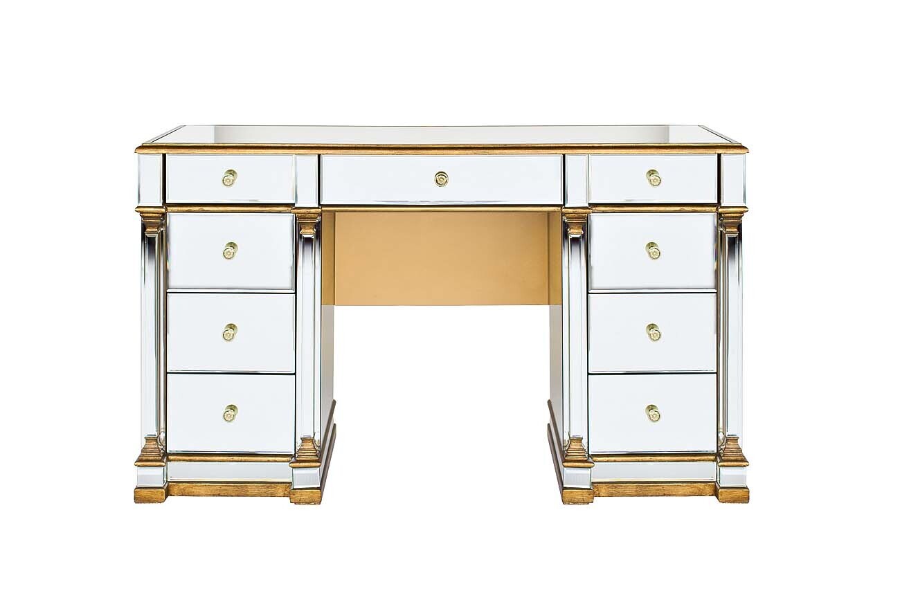 Консоль с ящиками и зеркальной отделкой Garda Decor KFC1150E7