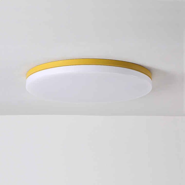 Потолочный светильник DISC HALF D26 Yellow by ImperiumLoft