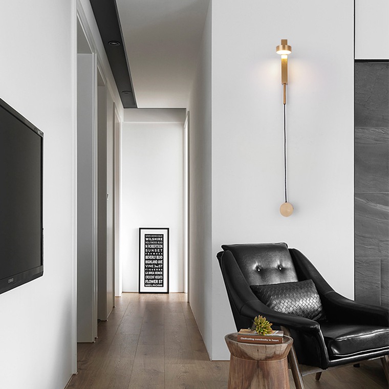 Настенный светильник DENZIL Gold by ImperiumLoft