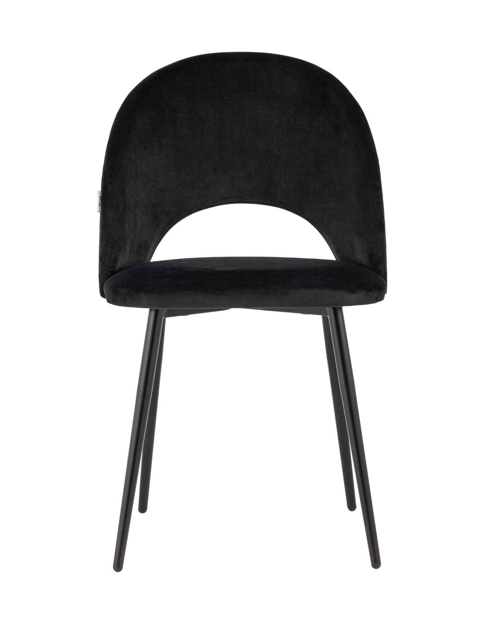Стул Меган велюр черный Stool Group
