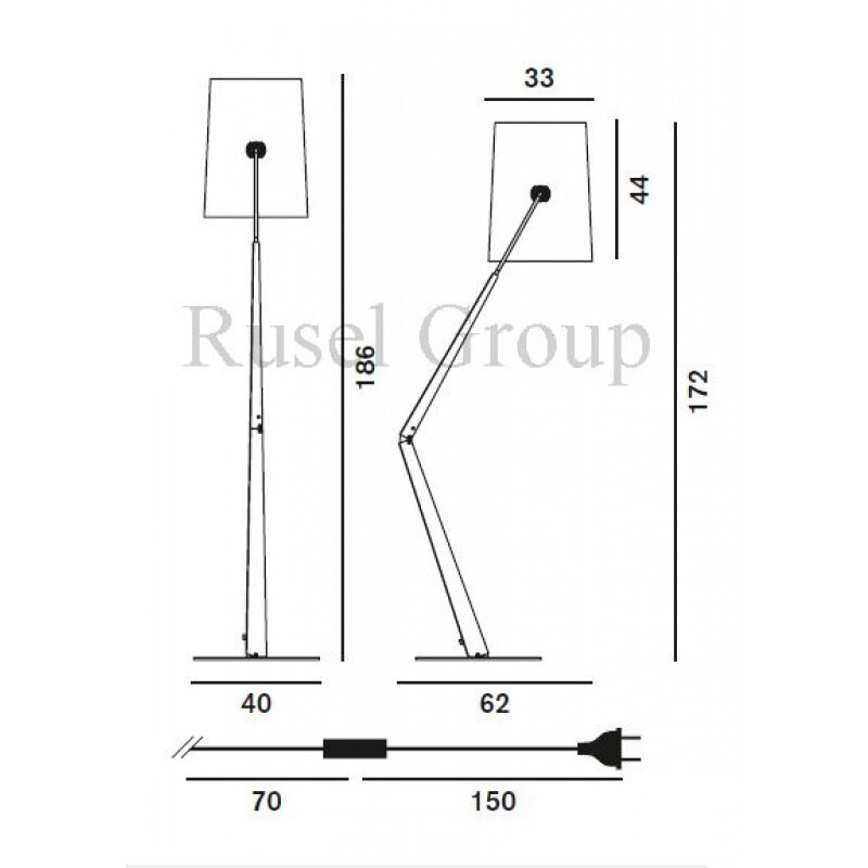 Напольный светильник Foscarini Diesel fork terra