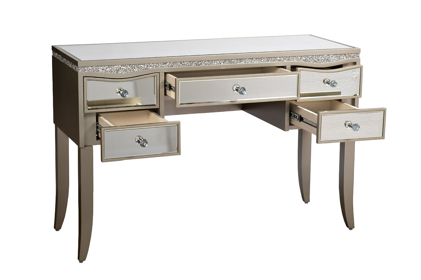 Столик туалетный с 5ю ящиками Garda Decor KFG127