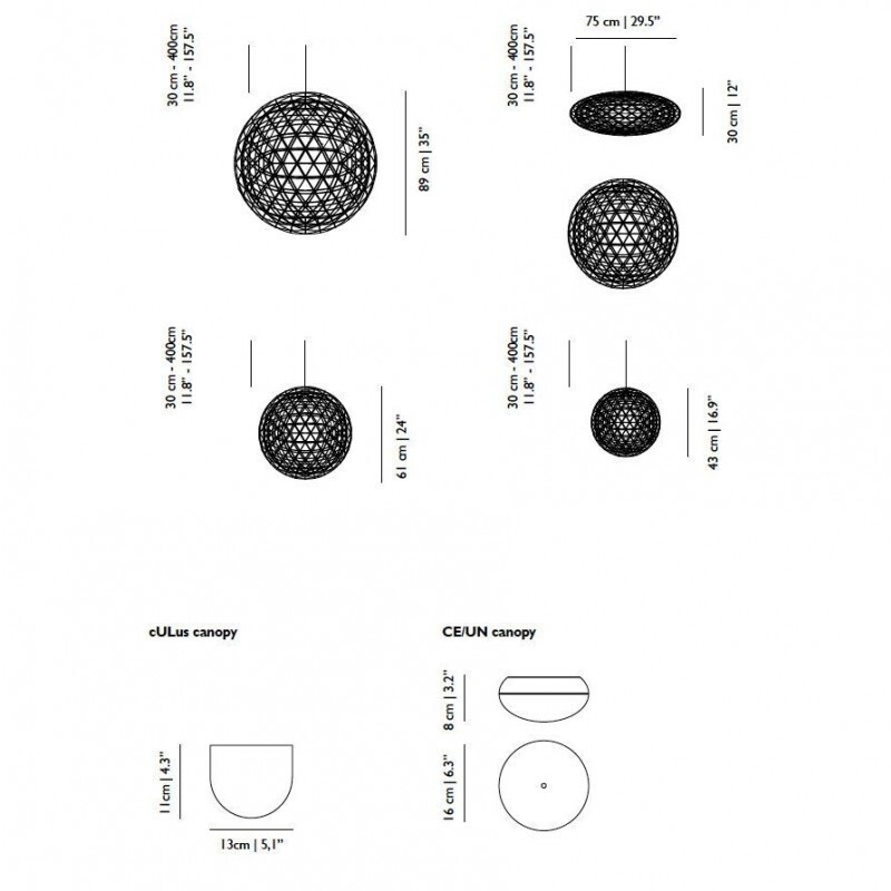Подвесной светильник Moooi Raimond R89 dimmable 230V