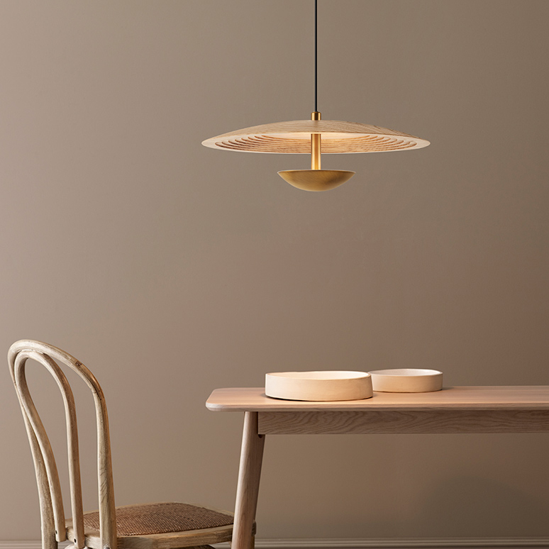 Подвесной светильник ELSA Black walnut by ImperiumLoft
