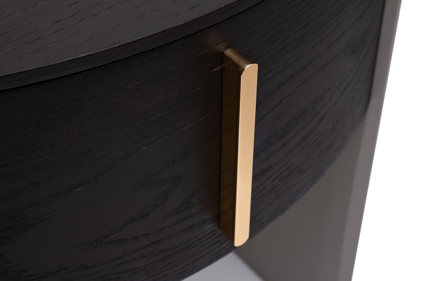 Тумбочка с ящиком темный шпон Garda Decor 77IP-30300