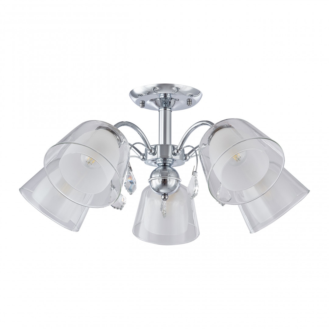 Люстра потолочная с плафонами 336820/5 CR Arte Milano