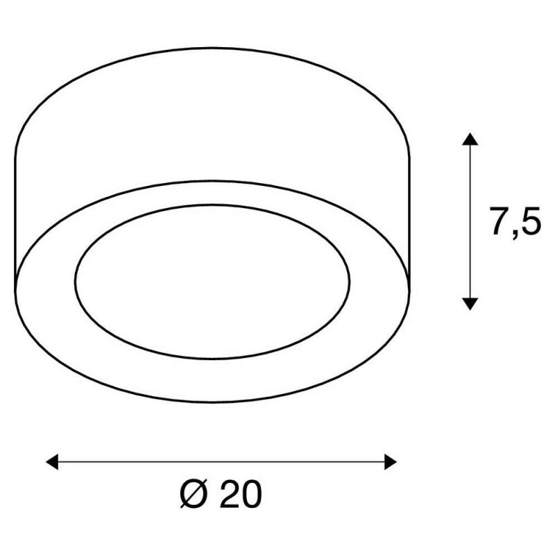 Светильник потолочный SLV 1002967