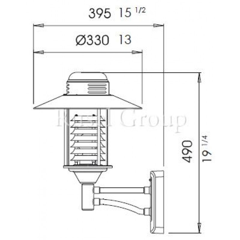 Уличный светильник Kolarz FUTURA 95000