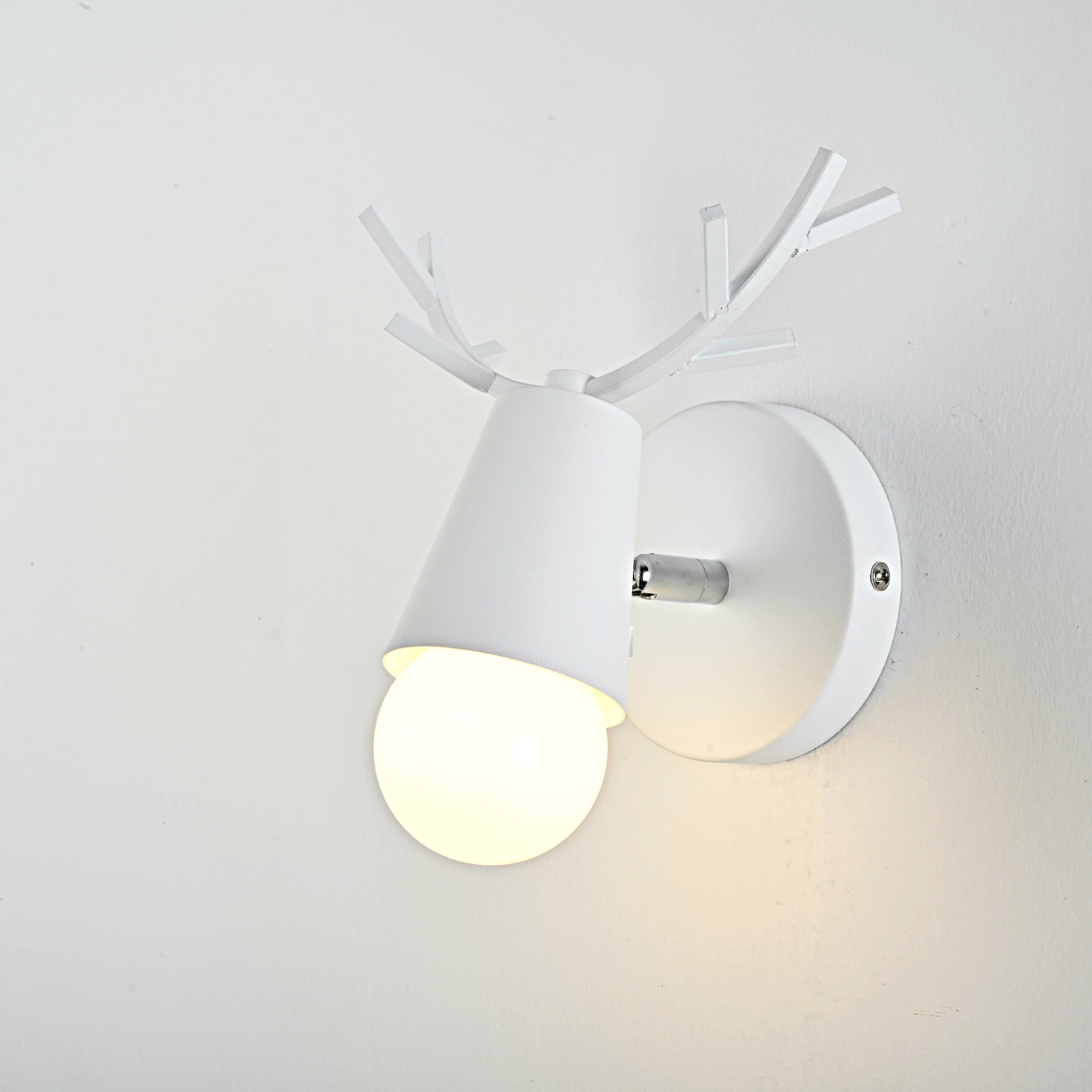 Бра С Рожками Deer A White By Imperiumloft