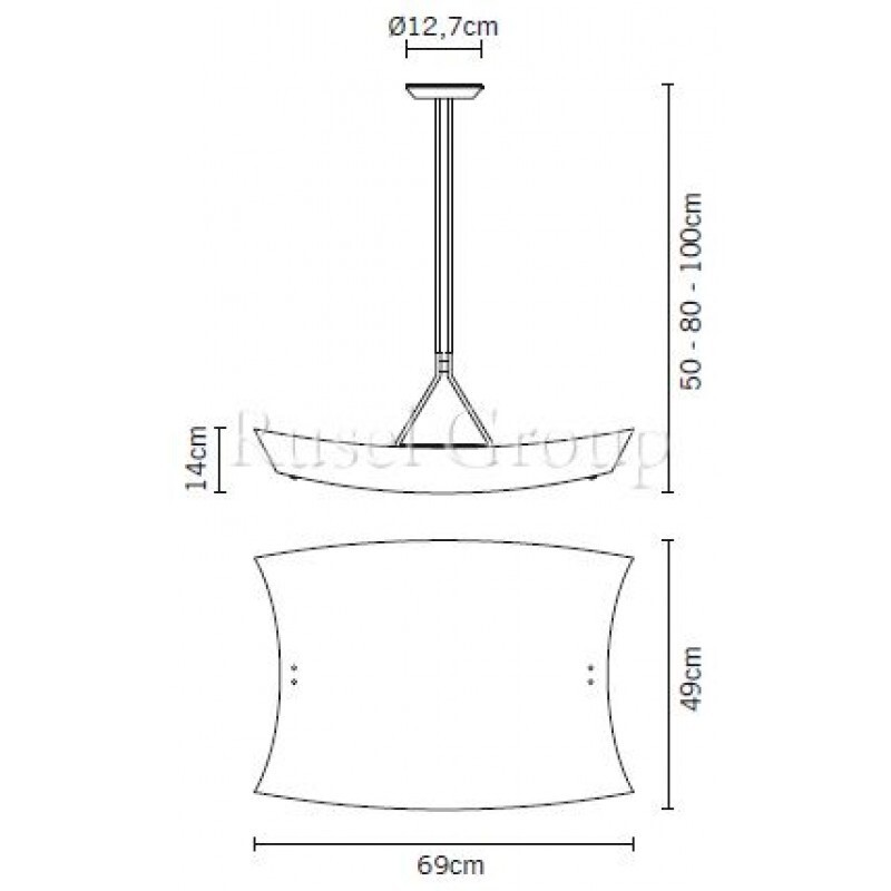 Подвесной светильник Fabbian Teorema D09 A13 01