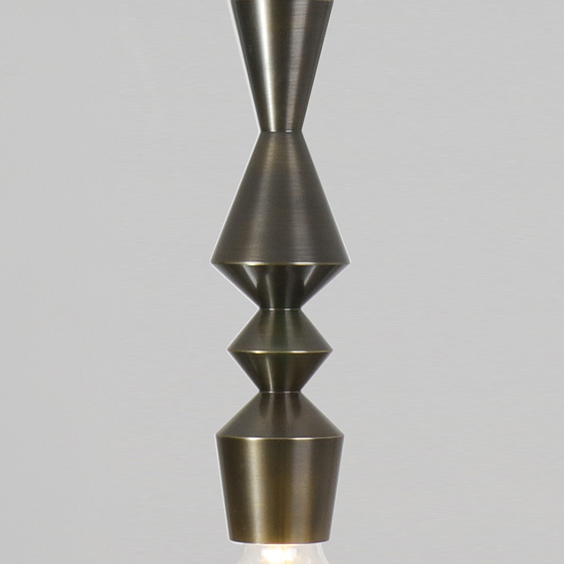 Подвесной светильник VERETENO Brass by ImperiumLoft