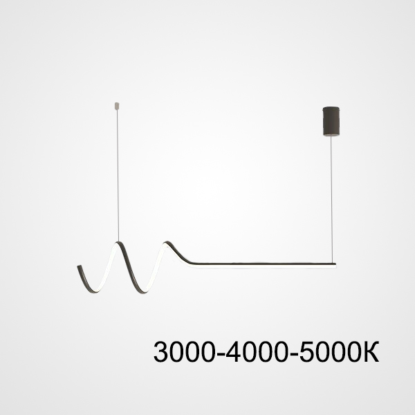 Подвесной светильник DAMARIS L70 Black Трехцветный свет by ImperiumLoft