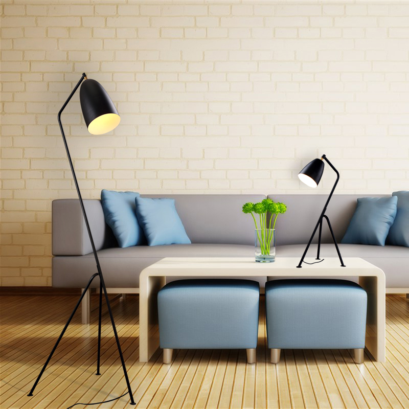 Торшер Grasshopper Greta Grossman Black by ImperiumLoft