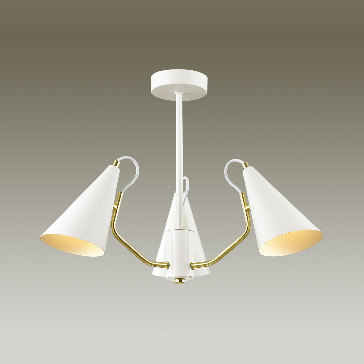 Люстра с плафонами конической формы LAMBA by ImperiumLoft