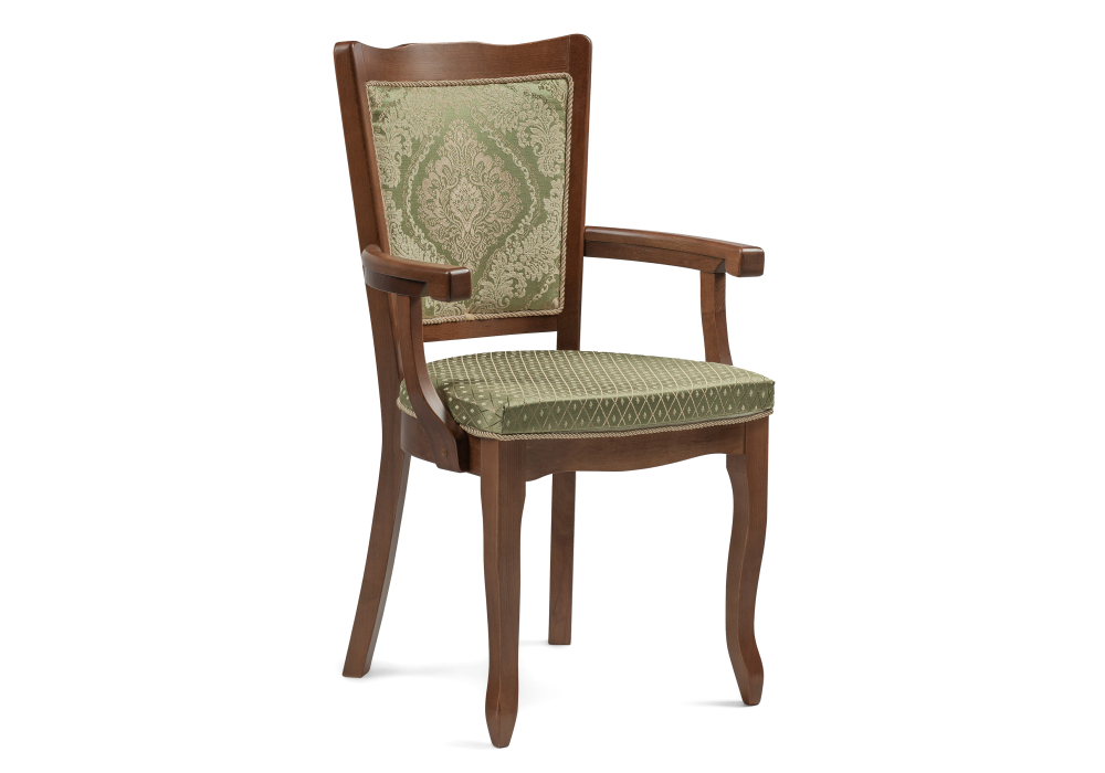 Стул деревянный Woodville Холгри soprano nefrit / ромб / миланский орех 526727