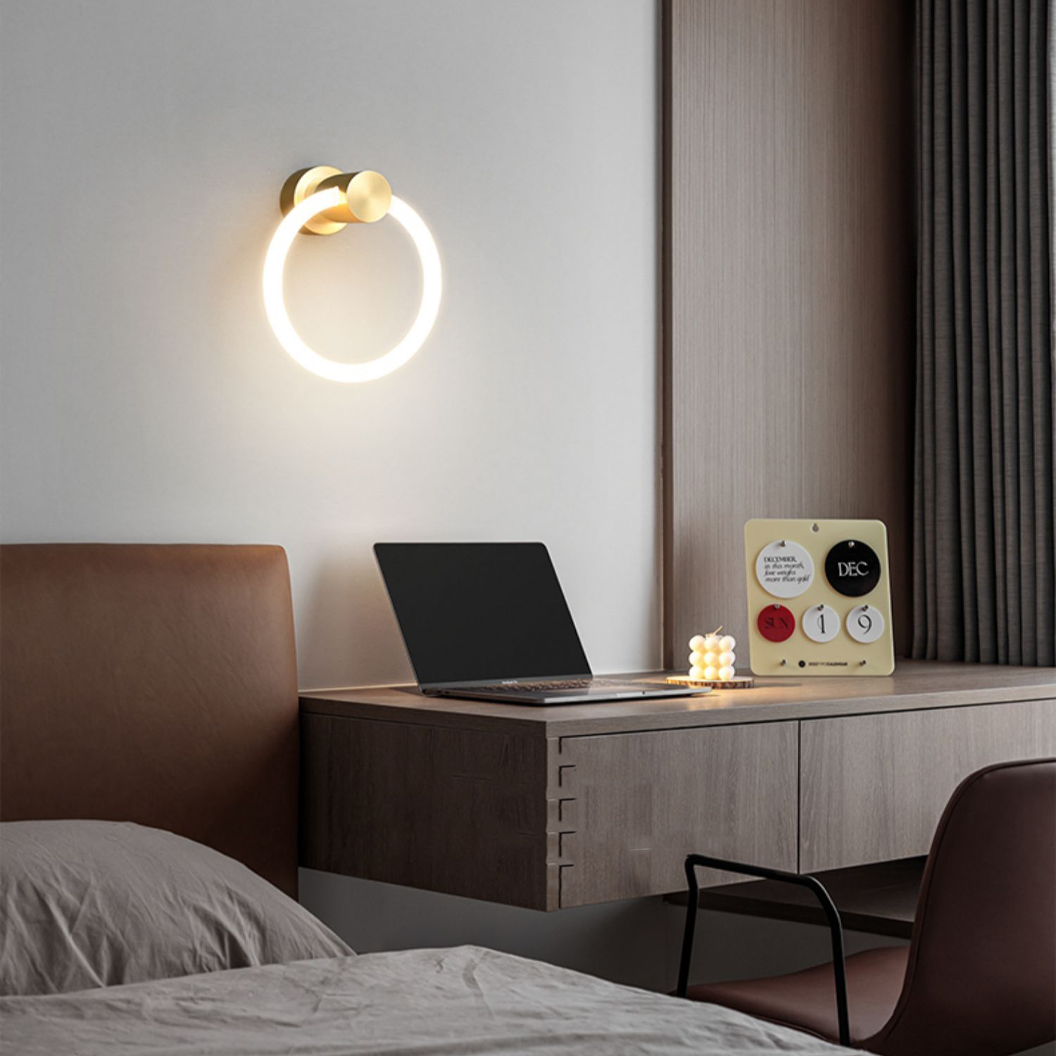 Настенный светильник DAMON WALL Brass by ImperiumLoft