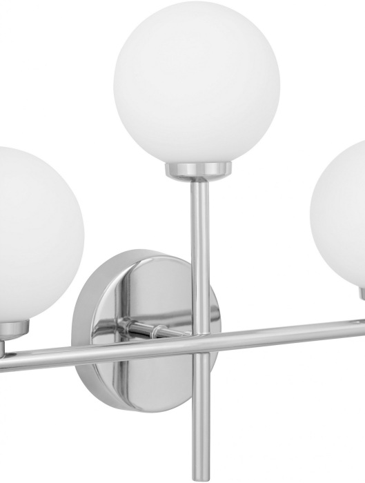 Настенный светильник Lumina Deco LDW 6033N-3 CHR