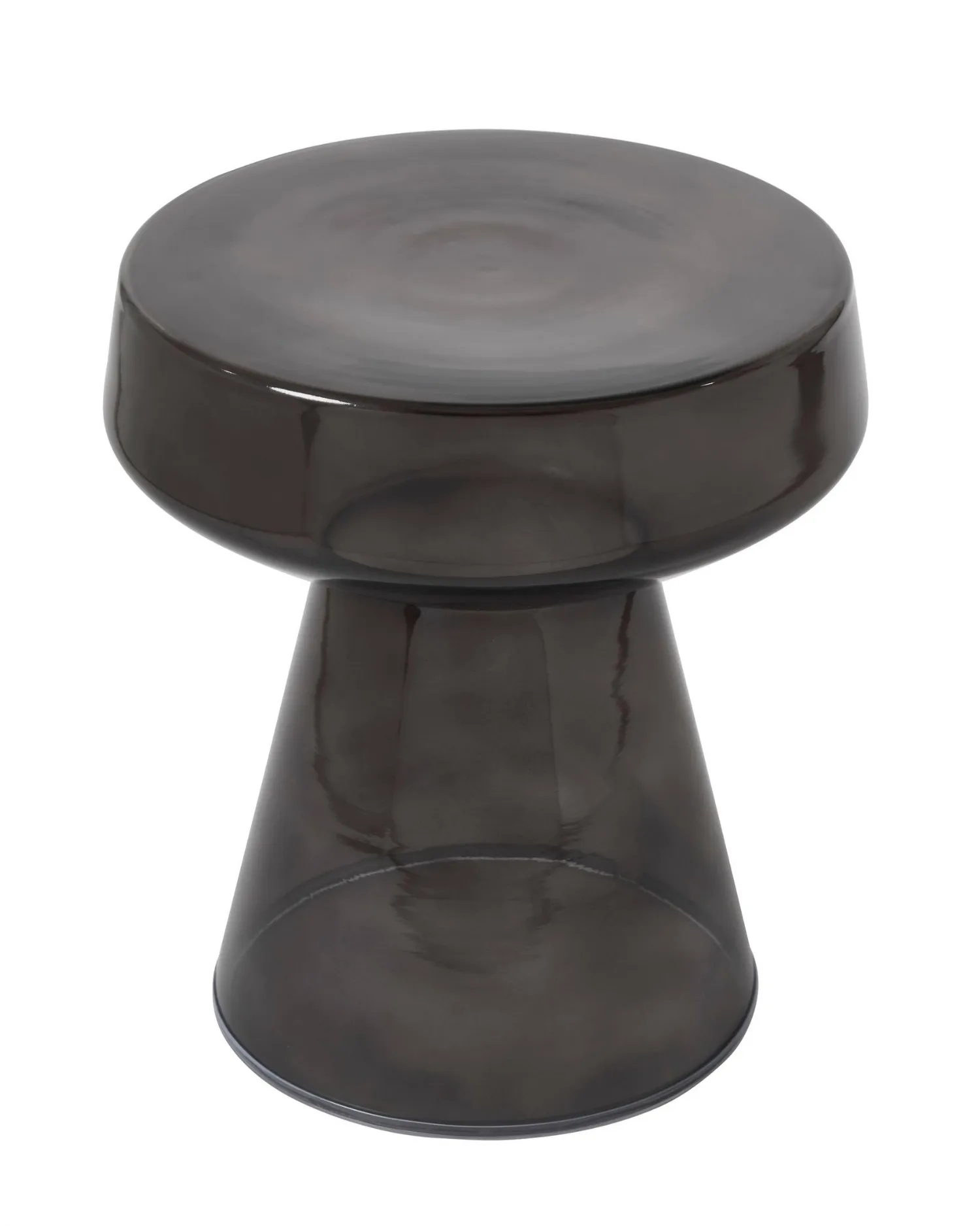 Тёмно-серый приставной столик Флумс Louvre Home P3118XG