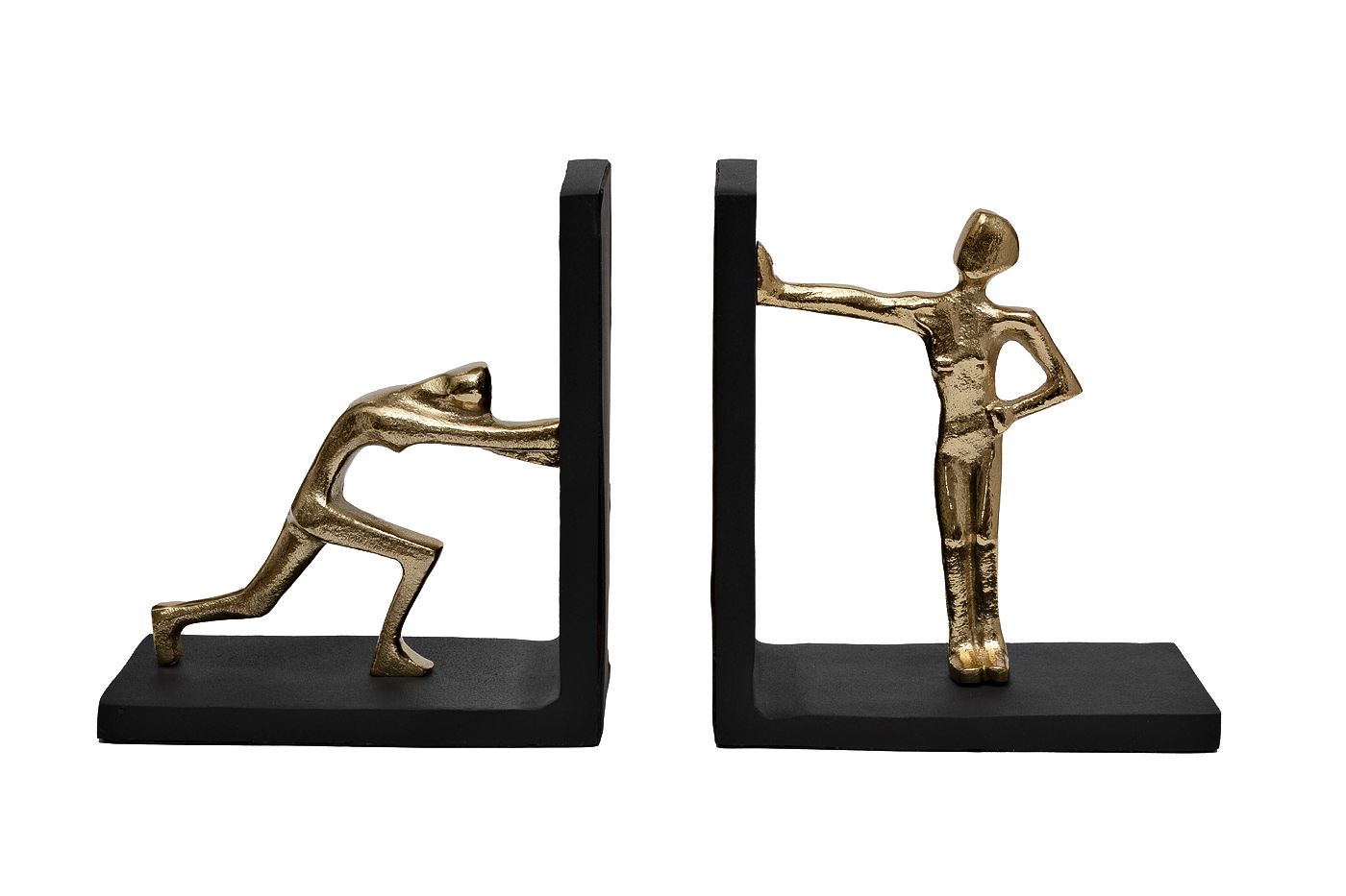 Держатель для книг металлический золотой Garda Decor 94PR-25301