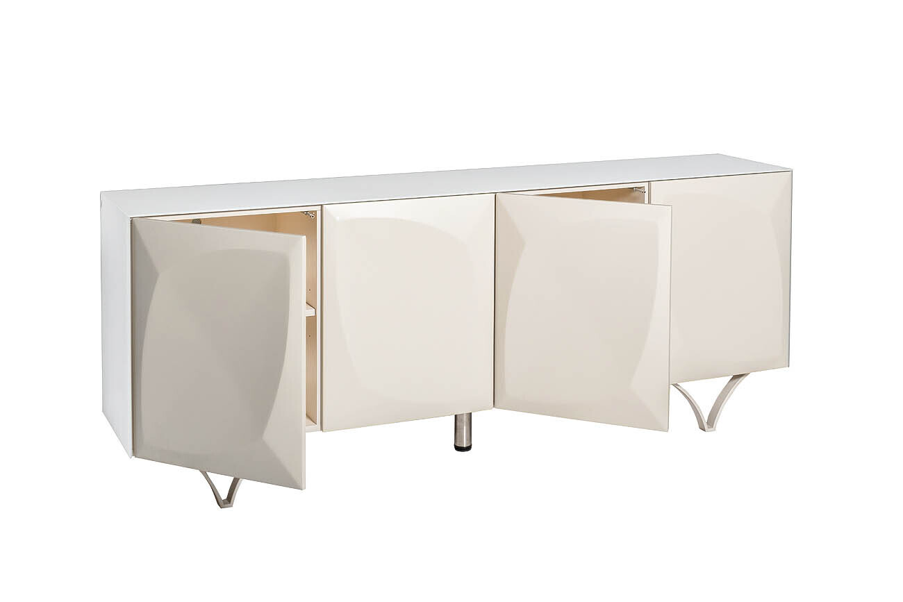 Комод Quadro с дверцами Garda Decor 58DB-CH15873