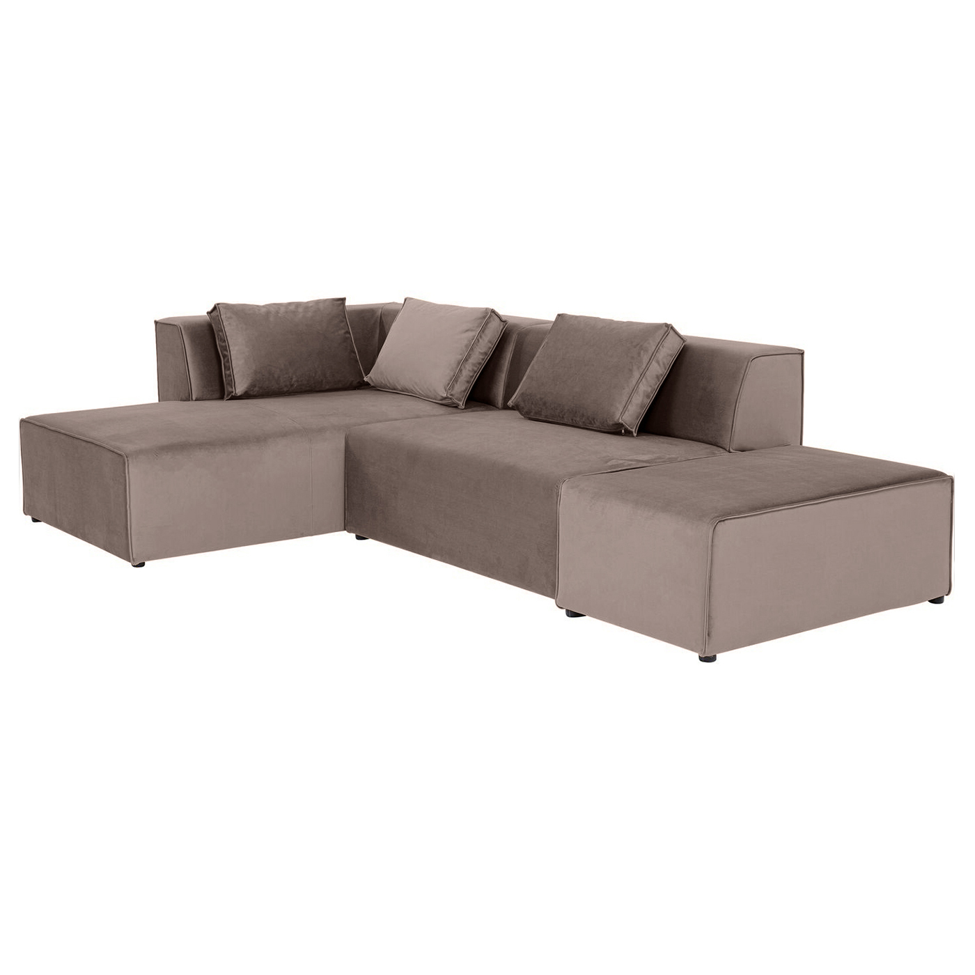 Диван угловой Ткань Микровелюр KARE Industrial K00385