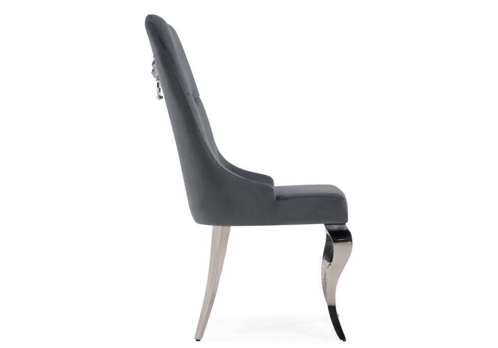 Стул Woodville Viki dark grey / steel 15386