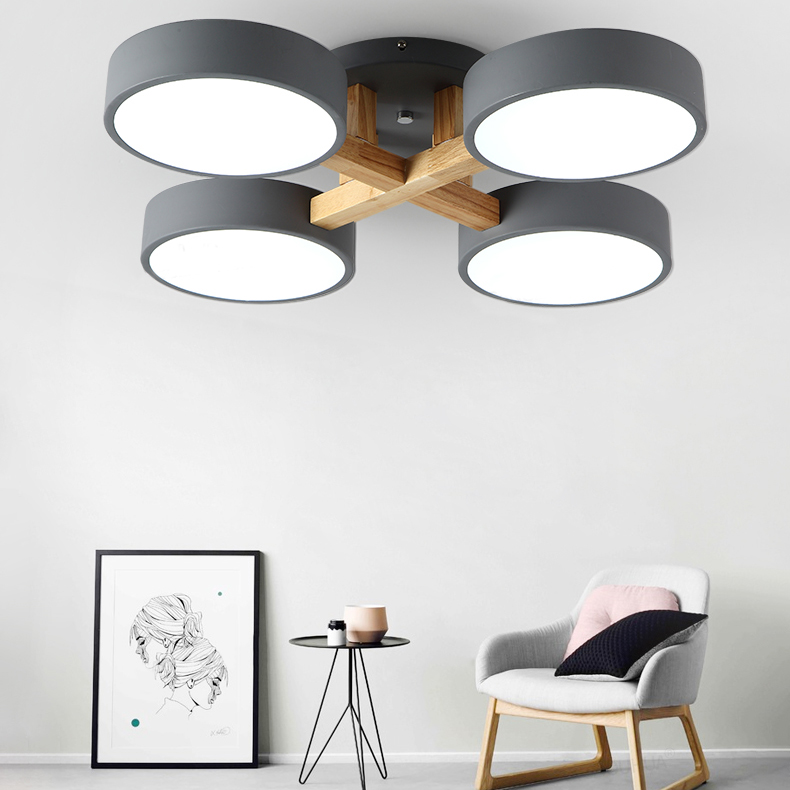 Потолочная Люстра Joist 4 Gray By Imperiumloft