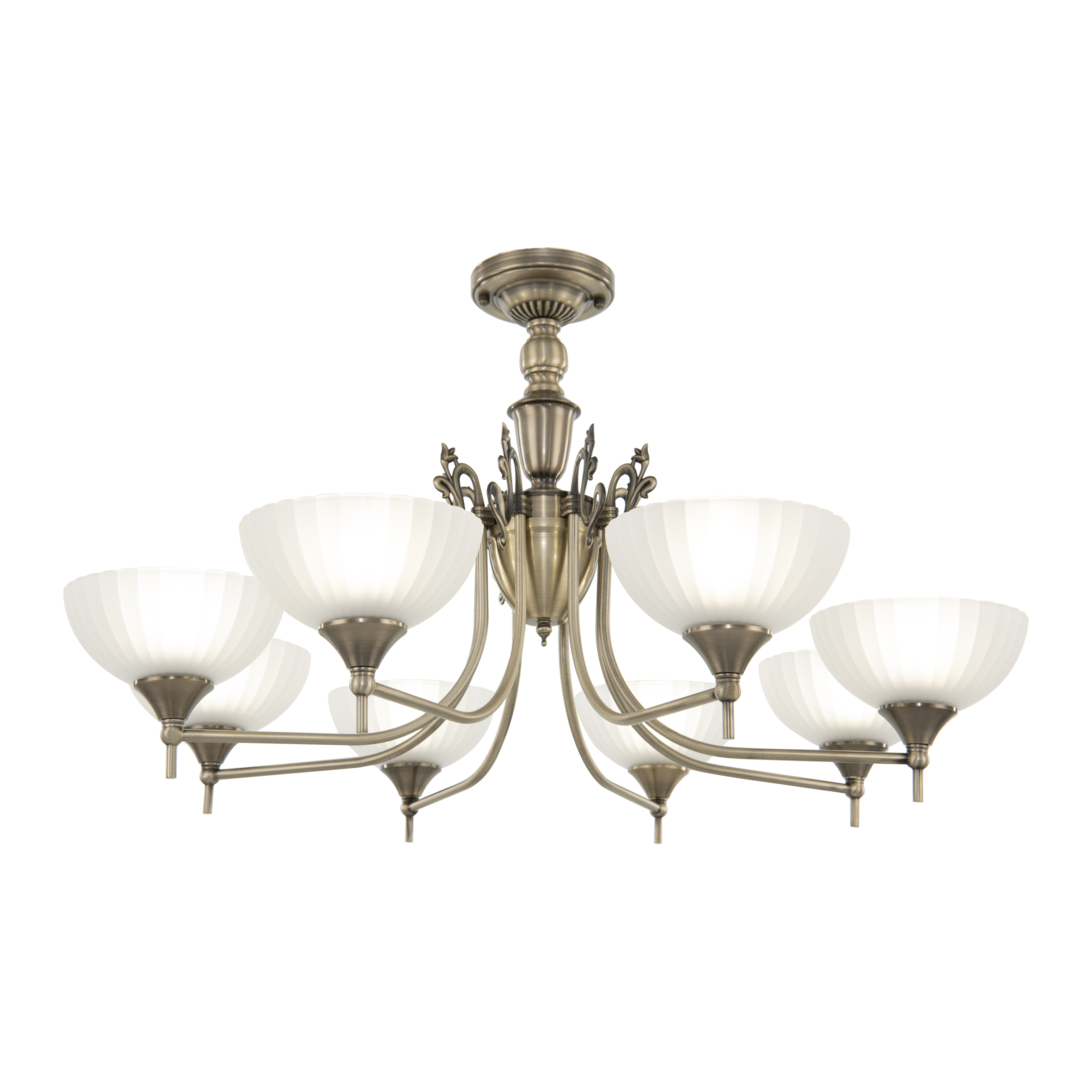 Люстра с плафонами 340049/8 AB Arte Milano