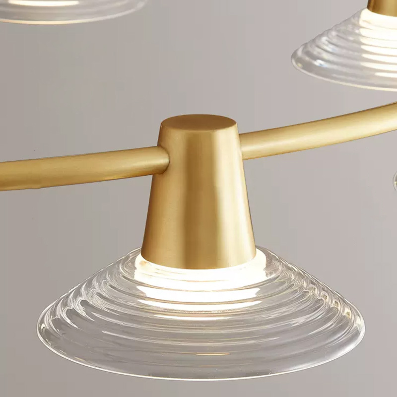 Кольцевые люстры и светильники CICLA R D121 Black by ImperiumLoft