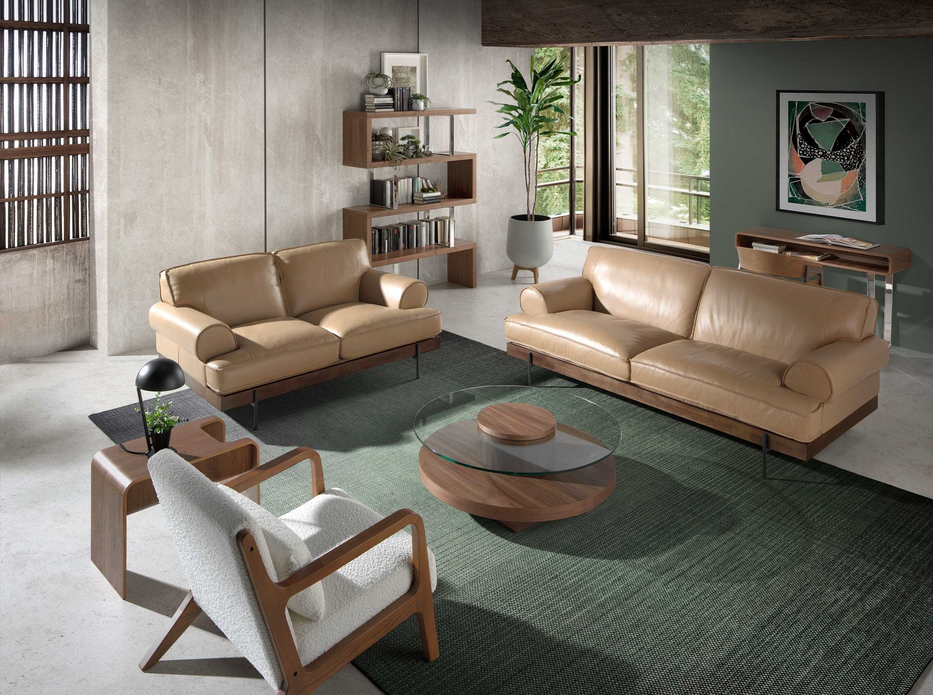 Круглый журнальный столик RHK22A /2052 Angel Cerda