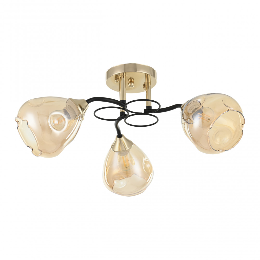 Люстра с плафонами 324106/3 FG+BK Arte Milano