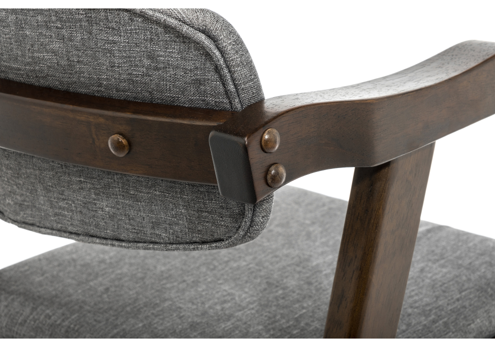 Стул деревянный Woodville Fit cappuccino / grey 11392