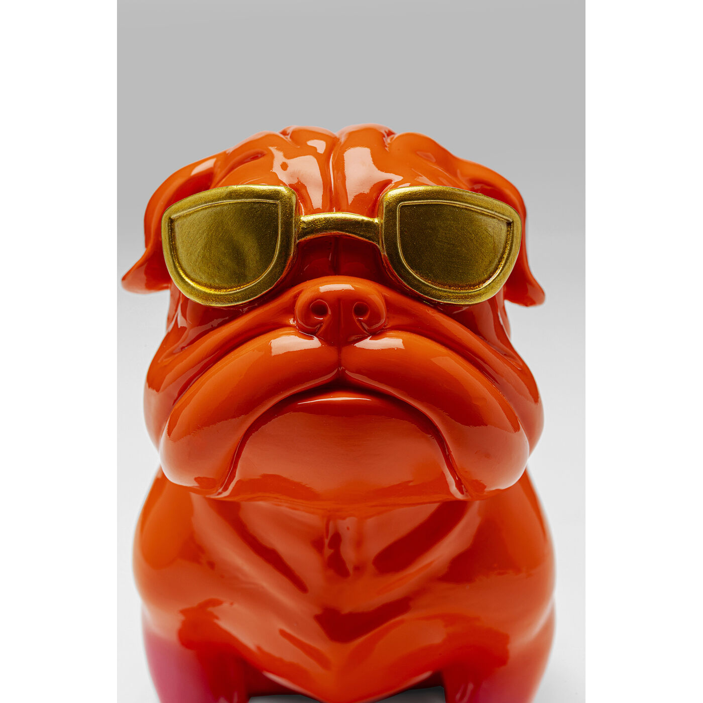 Фигура декоративная Fashion Dog Orange 17 см KARE 57056