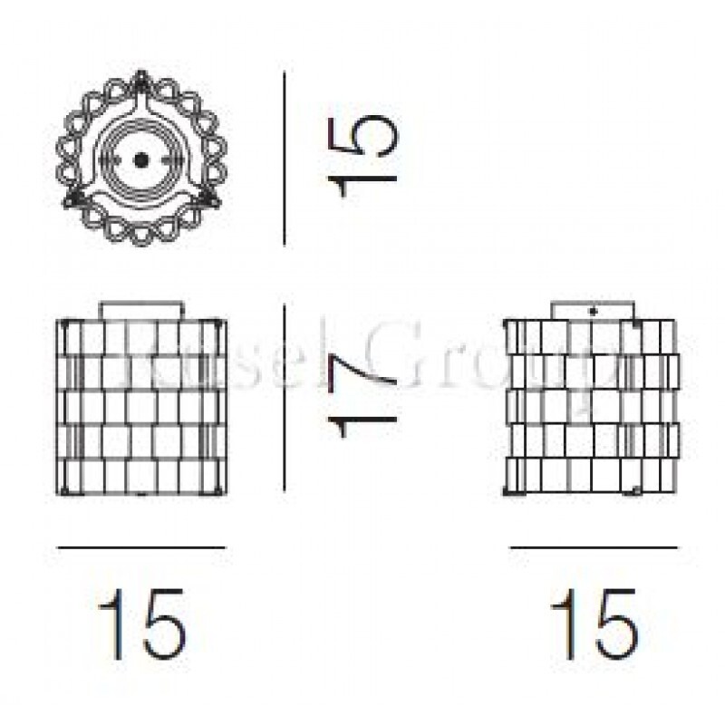Встраиваемый светильник Vistosi TAHOMA FA 5