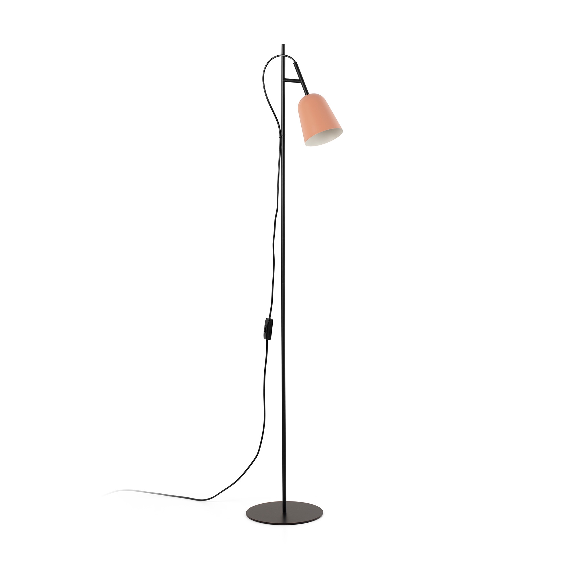 Торшер STUDIO розовый абажур 1xE14 Faro