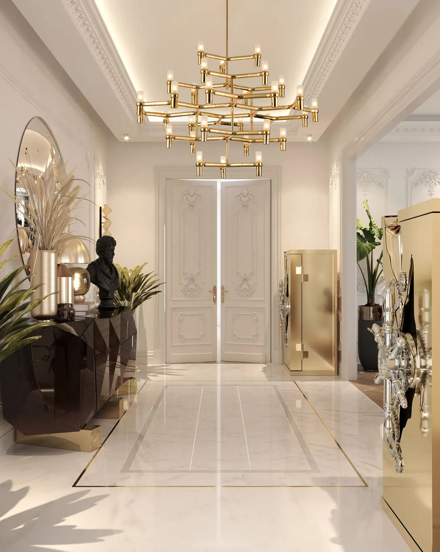 Люстра Milosh tendence 0872CL-30GD