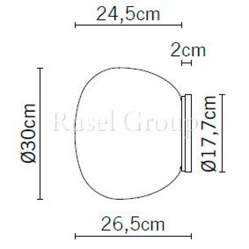 Настенно-потолочный светильник Fabbian Lumi Mochi F07 G05 01