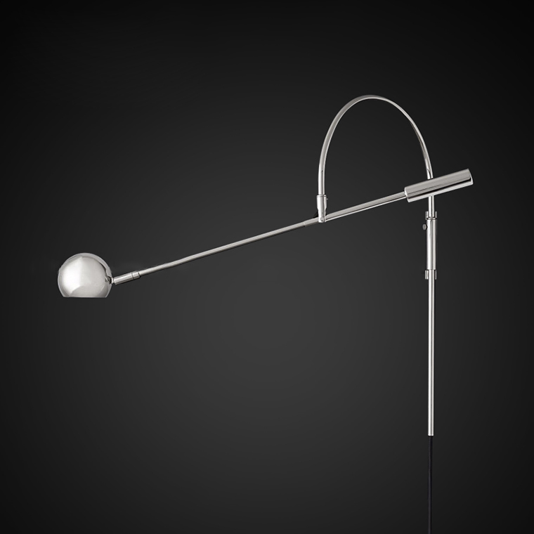 Настенный светильник DOUGLAS Хром by ImperiumLoft