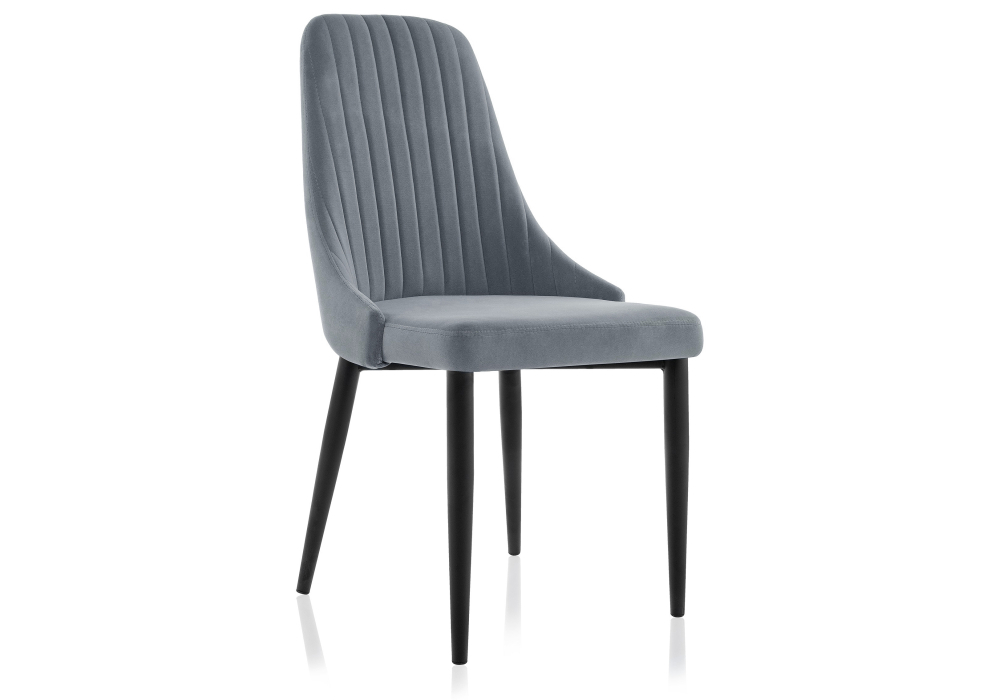 Стул Woodville Kora gray / black 15097