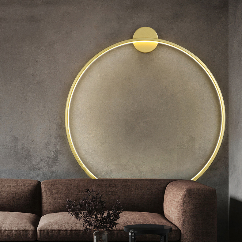 Настенный светильник GUARD B D50 Brass 4000К by ImperiumLoft