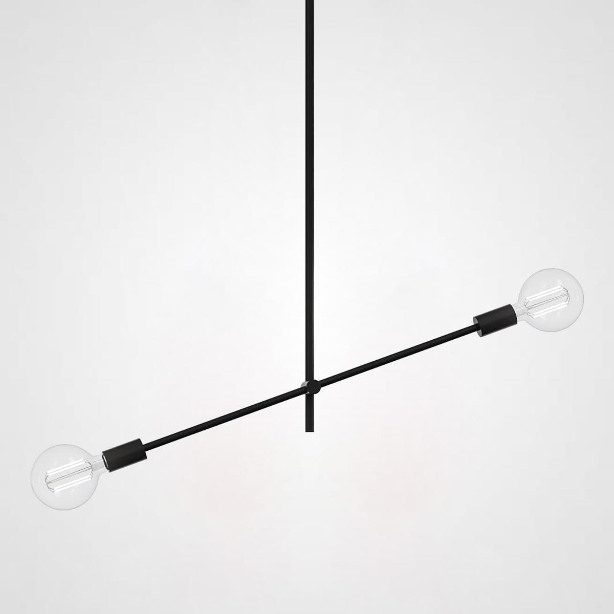 Люстра LF Studio Cliff Pendant 2 Black by ImperiumLoft