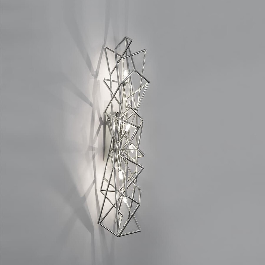 Настенный светильник Terzani Etoile Nickel