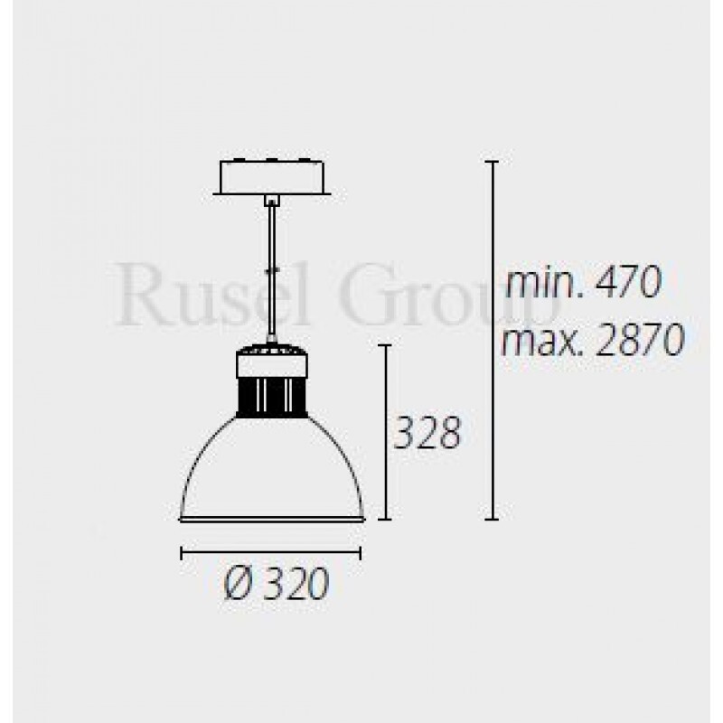 Подвесной светильник Leds-C4 PEK