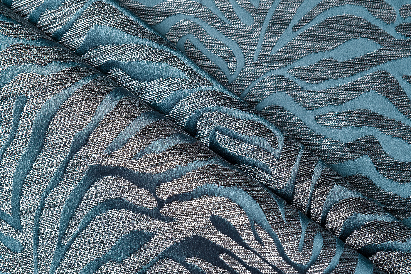 Ткань мебельная ANA синяя Garda Decor 135DS-ASANA39001-ANA SIN