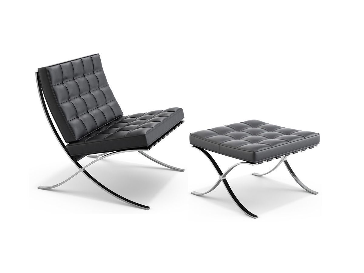Кресло BARCELONA CHAIR чёрный Bradex Home FR 0014