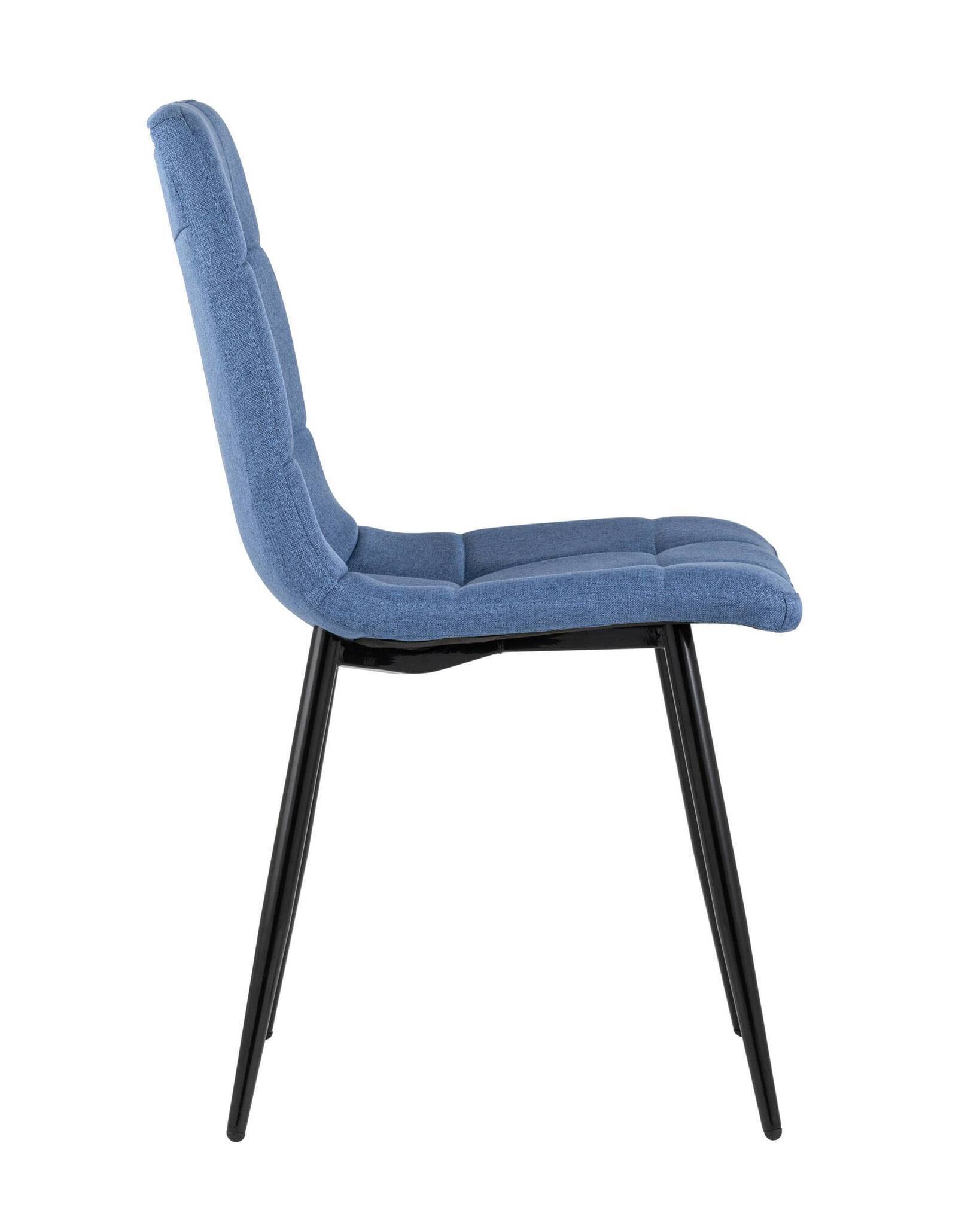 Стул Вольт рогожка синий Stool Group