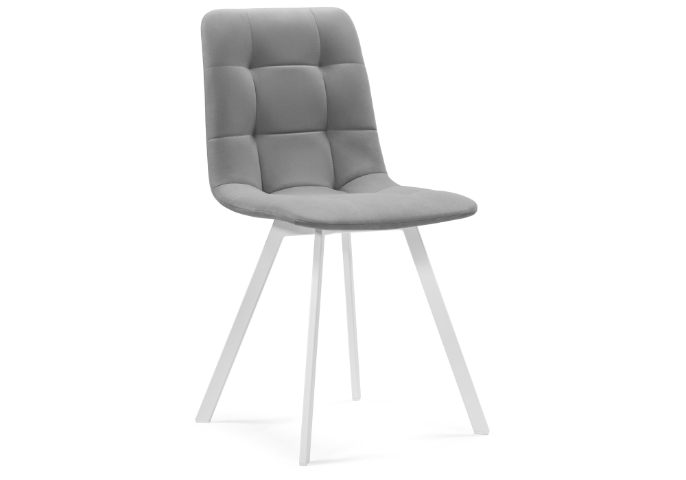 Стул Woodville Чилли светло-серый / белый 489723