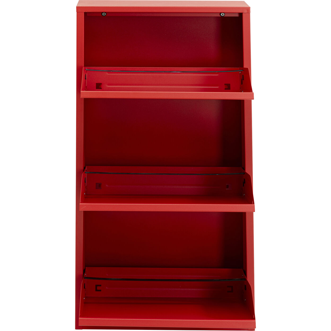 Полка для обуви Caruso 3 Red (MO) KARE 71080