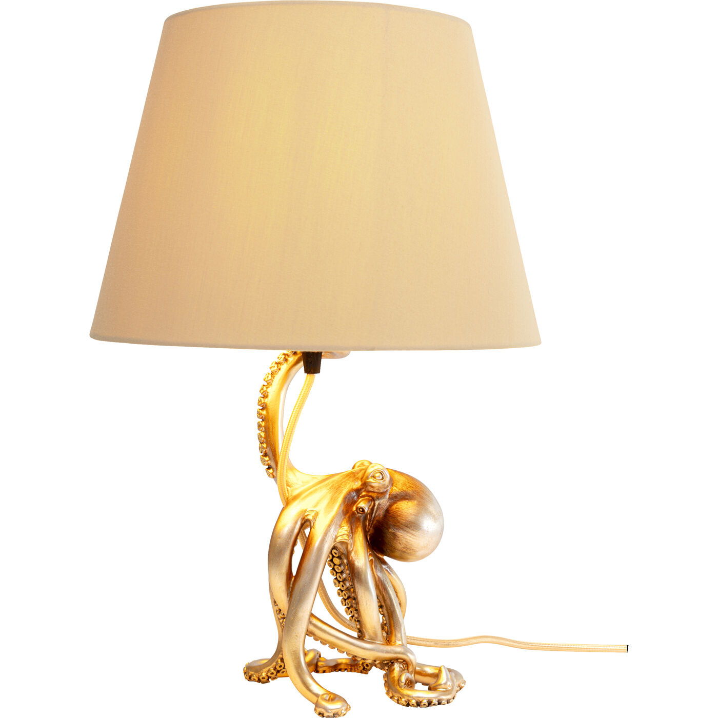 Светильник настольный Octopus Gold 44cm KARE 58076